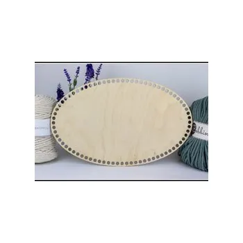 Dno na košík - elipsa 40 x 30 cm