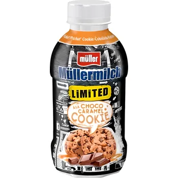 Mléko Müllermilch Choco Caramel Cookies 400g