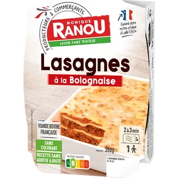 Příloha Monique Ranou Lasagne Bolognese 350g