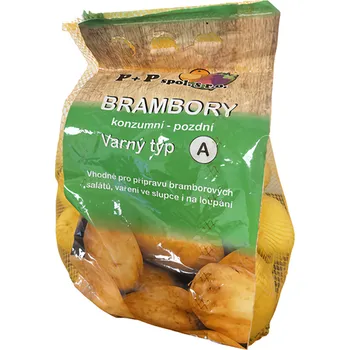 Brambory konzumní pozdní salátové - varný typ "A" 2kg