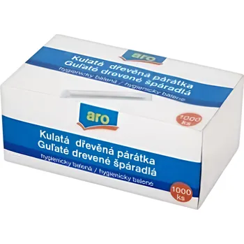 Párátko a napichovátko ARO Párátka hygienicky balená, dřevěná 1000ks