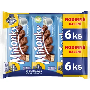 Opavia Miňonky se smetanovou příchutí 300g