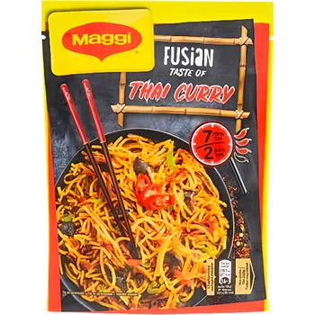 Maggi Asia Thai Curry nudle smažené instantní 128g