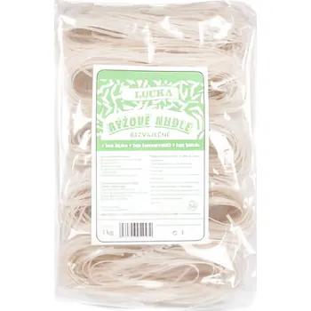 Lucka Nudle rýžové bezlepkové 3mm 1kg