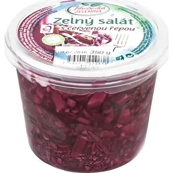 Jihočeská zelenina Zelný salát s červenou řepou 350g