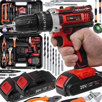 Akumulátorový Aku Šroubovák MAPOWER 20V MPCD01