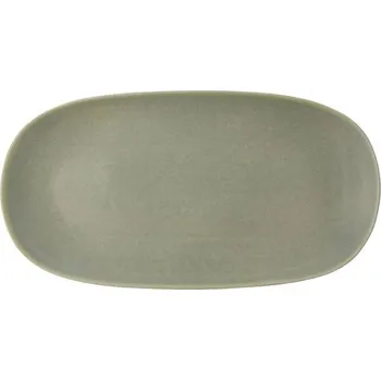 Villa Collection Kameninová servírovací tác Shoku Pure Green 34x18 cm