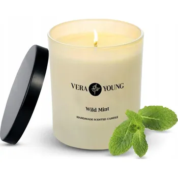 Svíčka Sójová vonná svíčka Dandy - Divoká máta Vera Young 1 ks