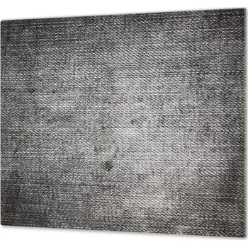 Příslušenství pro sporák Glasdekor Ochranná deska textura černo šedé jeans Rozměr V/Š: 40x40 cm, Lepení na zeď: Bez lepení na zeď
