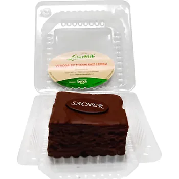 Pečivo Belva Sacher kostka bez lepku 90g