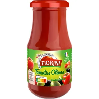 Omáčka Fiorini Rajčatová omáčka s olivami na těstoviny 420g
