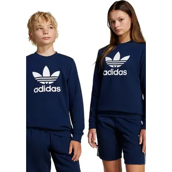 Dětská móda Dětská mikina adidas Originals JD1656 námořnická modř 59X, vel. 176