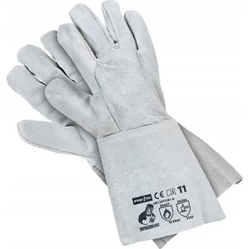 Pracovní rukavice GEKO Svářečské rukavice 41792 RĘKAWICE_BIHAR_10_0270 černá