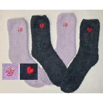 Dámské ponožky Dámské ponožky 37489 - 2 páry - 35-42 / lila