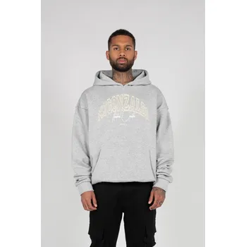 Pánská mikina International x Heavy Oversized Hoody - grey XXL