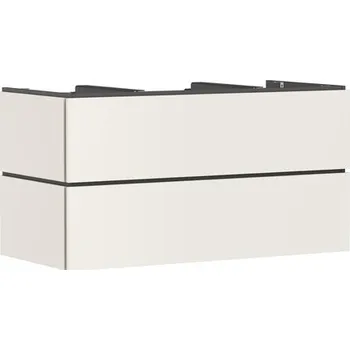 Koupelnový nábytek Skříňka pod umyvadlo pod desku Hansgrohe Xilesa E 118x62x55 cm písková matná béžová mat 54304780