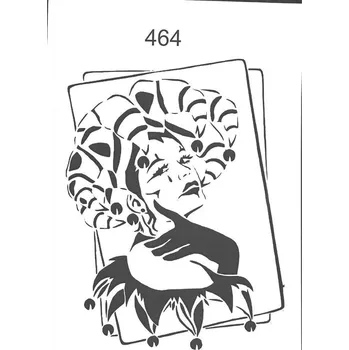 Šablona plastová pro kreativní tvoření - A5 - 464