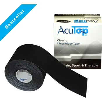 Tejpovací páska AcuTop® Classic - Acu Top - tejp 5cm x 5m, černý