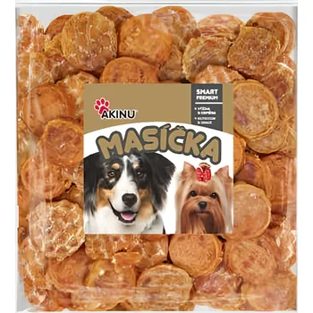 Pamlsek pro psa Akinu Chipsy kuřecí pro psy 300g