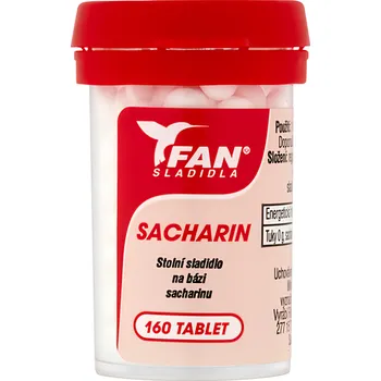 Sladidlo FAN Sacharin Sladidlo potravinářské 10g