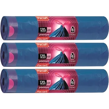 Pytle na odpadky Paclan Pytle na odpadky Paclan Premium zatahovací 120L 3x10ks 30ks