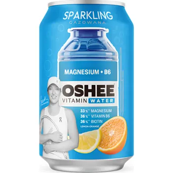 Voda Oshee Perlivá vitamínová voda Magnesium + B6 330ml