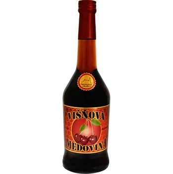 Medovina Křivoklátská Dezertní medovina Višňová 18 % 0,5 l
