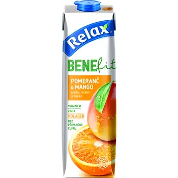 Relax Benefit příchuť Pomeranč, Mango 1l
