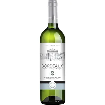 Víno Grand Vins de Gironde Bordeaux Blanc AOC GVG, bílé suché 750ml