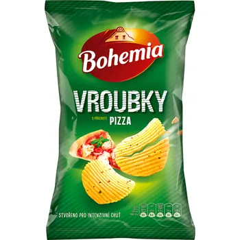 Chips Bohemia Vroubky pizza 190g