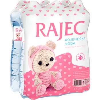Voda Rajec Pramenitá voda kojenecká 6x1,5l 9l