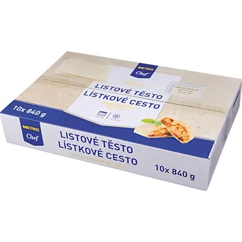 Příloha Metro Chef Těsto listové 58x38cm, 10x840g 8.4kg