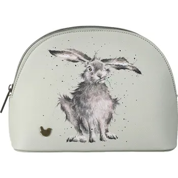 Kosmetická taška Wrendale Designs Kosmetická taštička Wrendale Designs "Hare-Brained", střední - Zajíc