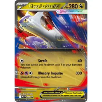 Sběratelská karetní hra Pokémon TCG: Mega Latias ex (MEP 011) Black Star Promos