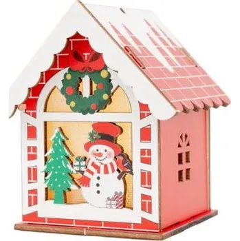 Vánoční dekorace Dřevěná vánoční ozdoba Christmas 01