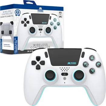Gamepad Freaks and Geeks Wireless Bluetooth Controller for PS5 LED White (QAS-00002)