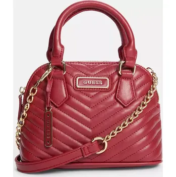 GUESS dámská kabelka,crossbody Elise mléčná prošívaná