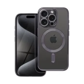 Pouzdro na mobilní telefon Kryt ELECTRO MAG COVER kompatibilní s MagSafe pro IPHONE 15 Pro černý - OEM + zdarma možnost vyzkoušet a vrátit zboží do 30 dní