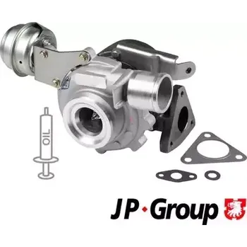 Příslušenství pro turbodmychadlo JP GROUP Dmychadlo - plnění JP GROUP JPG 4717400100 + DOPRAVA ZDARMA!