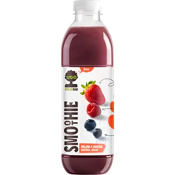 UGO 100% Smoothie Malina/jahoda/borůvka/jablko 750ml
