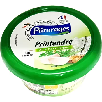 Pâturages Roztíratelný sýr s česnekem a bylinkami 150g