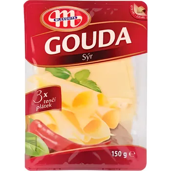 Mlekovita Gouda ultratenké plátky 150g