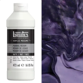 Vodová barva Pouring médium Liquitex Professional - matné Balení: 473 ml