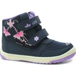 LICO Forli V 600126 marine/lila, dětská zimní obuv vel.23 (LICO Forli V 600126)