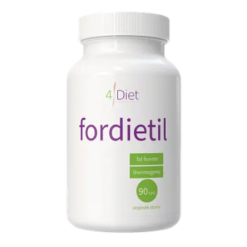 Spalovač tuku 4Diet Spalovač tuku Fordietil, 90 cps.