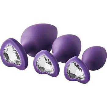 Anální kolík Sada Dream Toys FLIRTS Anal Training Kit purple | Dream Toys
