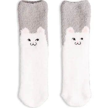 Dámské oblečení GATE Vysoké vzorované protiskluzové ponožky 35-38 625-1372/10