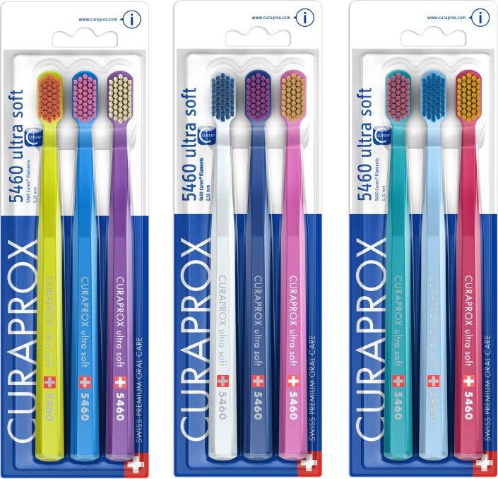 CURAPROX Zubní kartáčky CS Ultra soft 5460 3-pack
