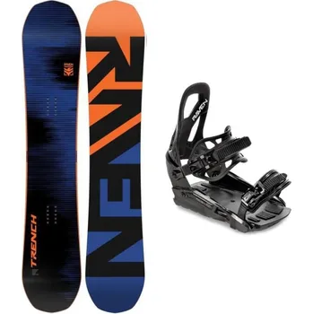 Snowboarding Raven Trench Carbon pánský snowboard + Raven S230 Black vázání 148 cm + vázání M/L (EU 41-47) + DÁREK + Doprava ZDARMA