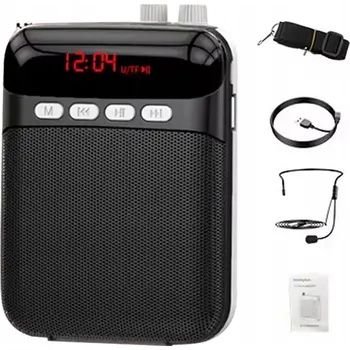 IP kamera Mikrofon s zesilovačem hlasu + FM pro průvodce, učitele